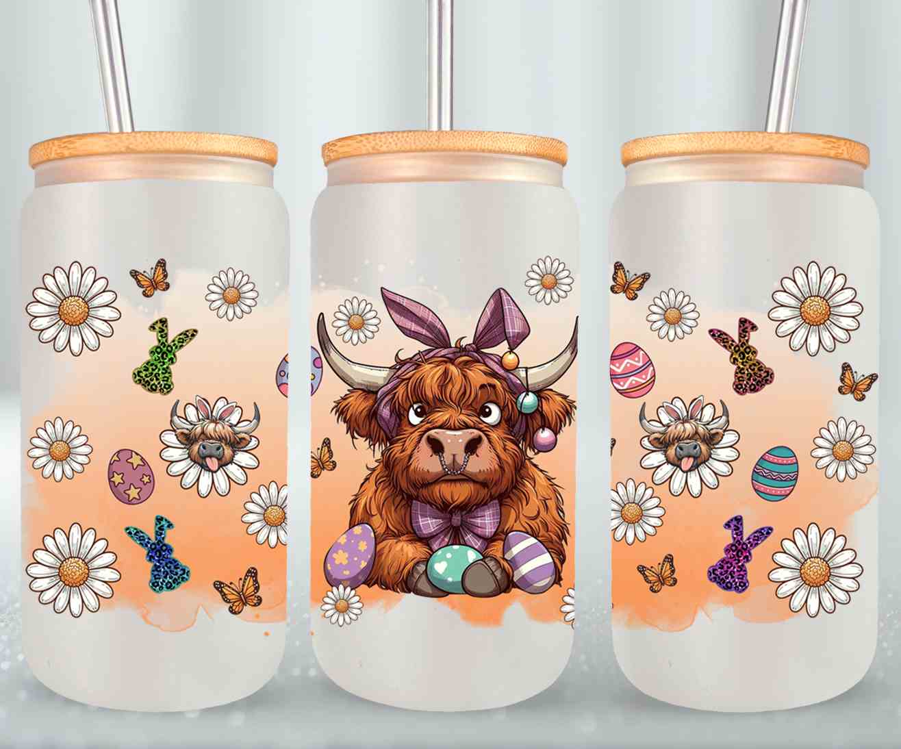 Highland Cow Easter-10392